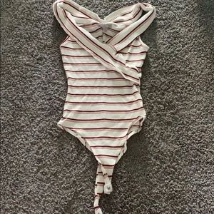 Striped Bodysuit